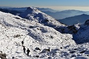 70 In discesa dalla Bocchetta di Cima Grem verso il Bivacco Mistri